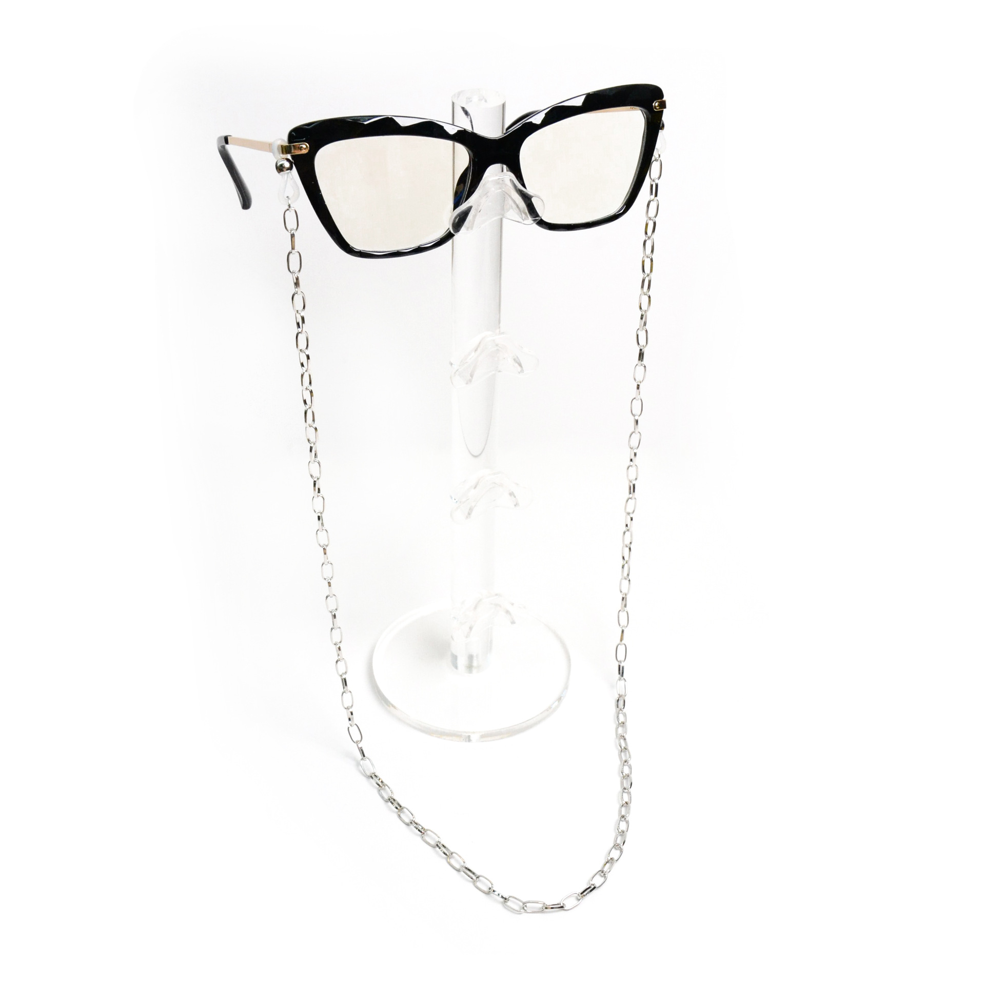 Metal eyeglass chain, sunglasses anti-loss eyeglass rope Application Scenario