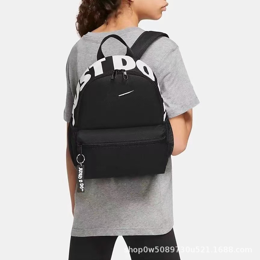 跨境新款小双背小书包背包厂家男双肩包潮流包经典斜挎包儿童学生