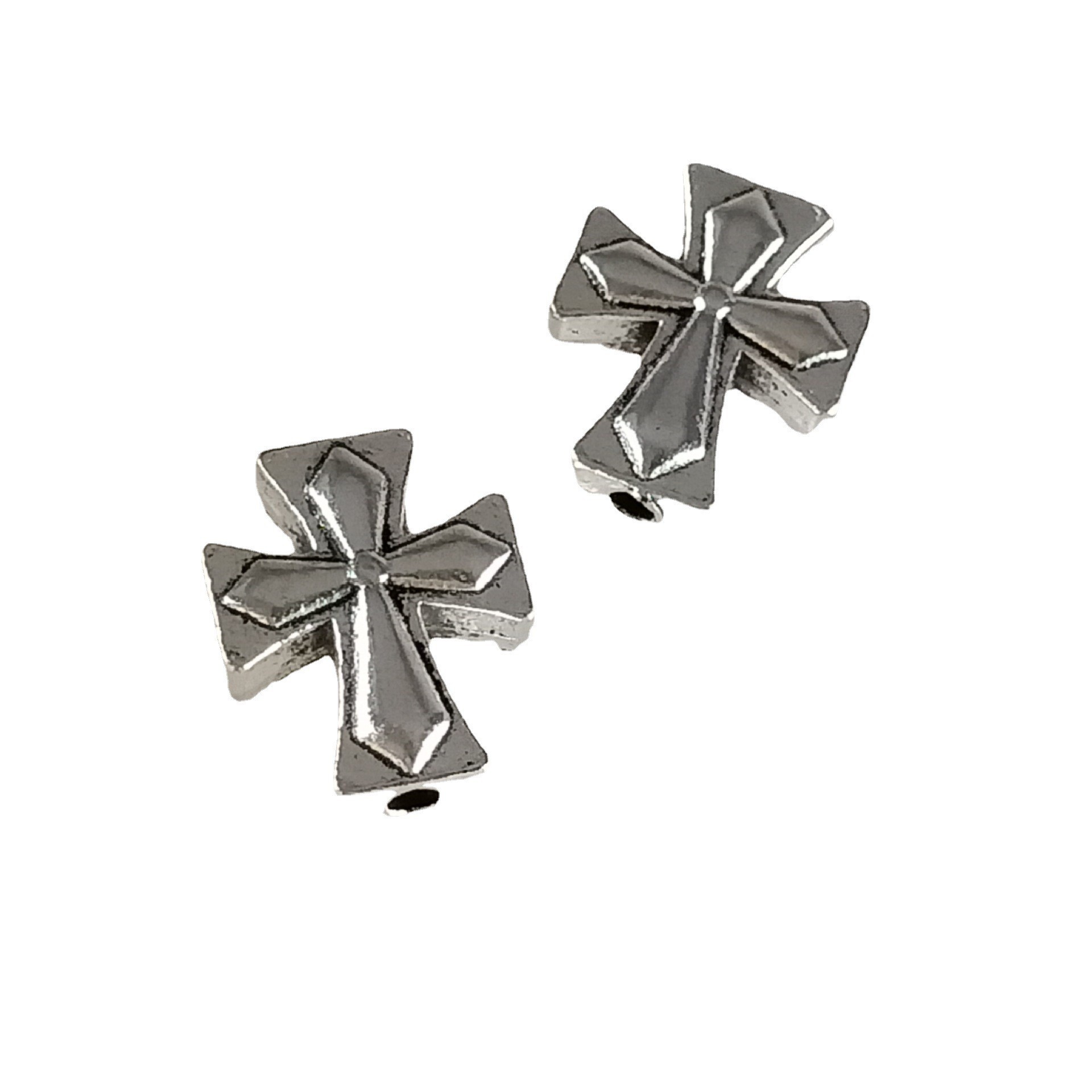 Diy Accessories Bracelet Necklace Alloy Cross Cross Accessories 11*14Mm Wholesale Manufacturers Item Picture
