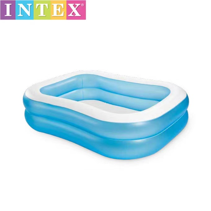 intex 57180 Cross-border exclusive Children's water Play pool, Children's blue and white water pool, toy storage pool details Picture