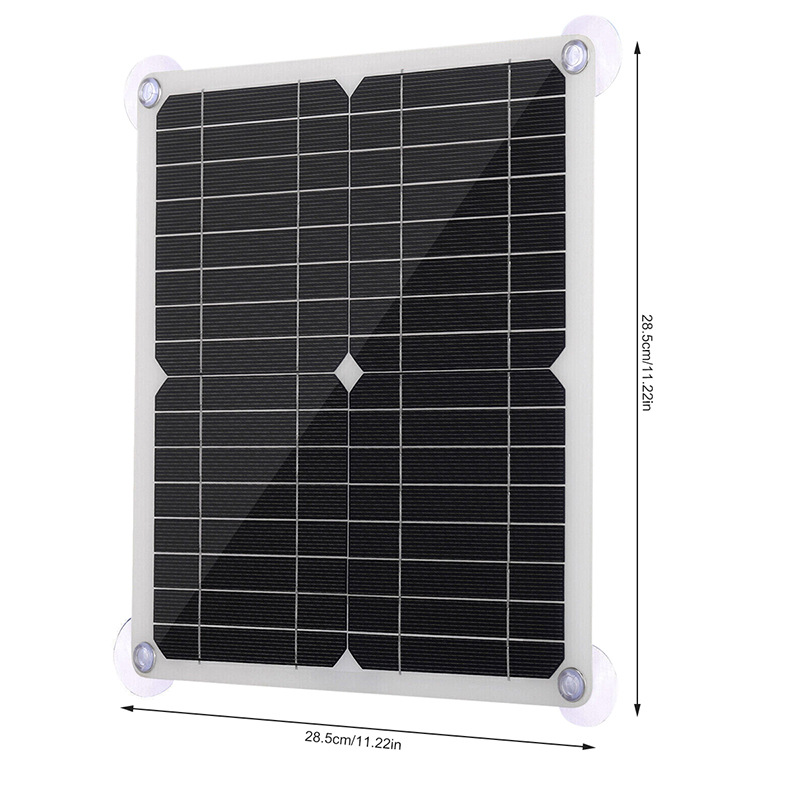 Outdoor 12W18v Solar Panel With Controller Mobile Phone Car Outdoor Emergency Mobile Power Solar Photovoltaic details Picture