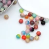 Two-color candy, resin, round beads, loose beads, straight holes, diy material, beaded beads, bracelet accessories Application Scenario