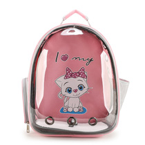 Cat bag Space capsule Pet bag Breathable clear going out cat carrying bag Cat supplies box Cat backpack