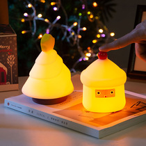 Christmas gift silicone clap light stall night market usb light toy charging touch atmosphere light night light