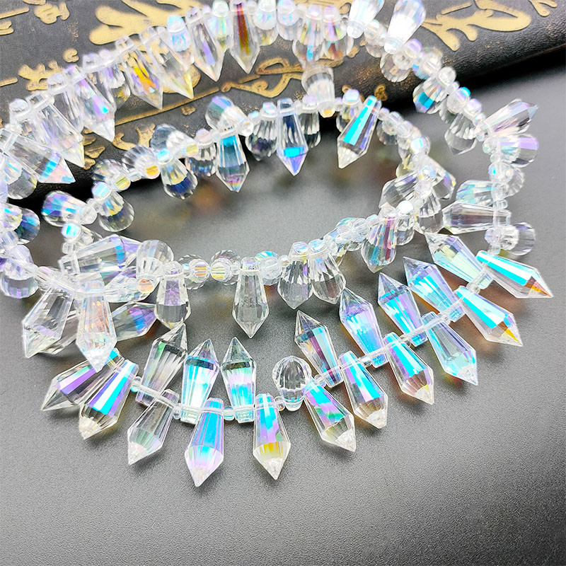 A Bunch Of Crystal Glass Jewelry Zhongnan Column Boutique Magic Antique Hairpin Pendant Handmade Materials Super Flash