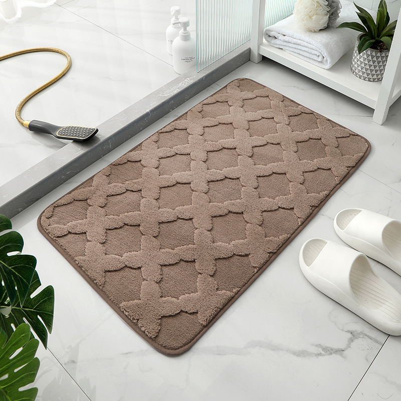 Wholesale and export anti-slip floor MATS, water-absorbing floor MATS, carpets, novel styles, and skin-friendly fabrics details Picture