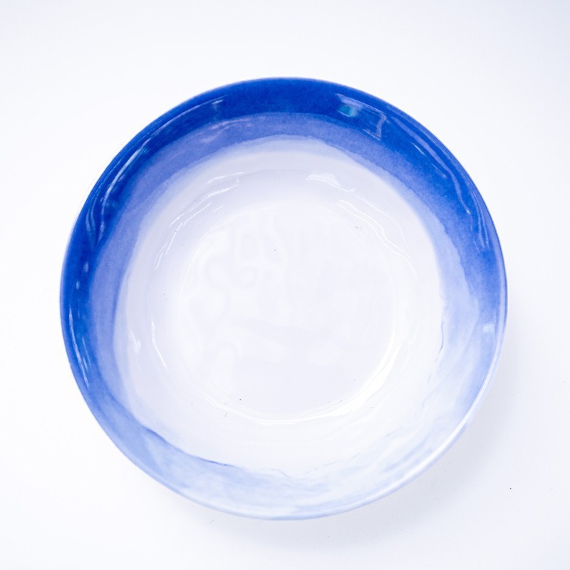 Melamine Plate, Imitation Porcelain, Light Luxury Round Plate, Restaurant, Commercial, Hotel, 11-Inch Plate, Seafood Restaurant, Sashimi Plate Item Picture