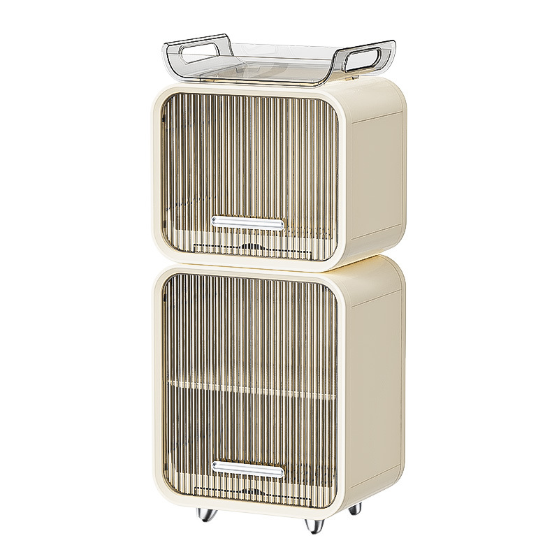 Baby Bottle Storage Rack Baby Table Bedroom Household Drain Rack Baby Tableware Multi-Functional Cup Dust Locker Item Picture