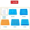 Capsule filling plates, 100-hole, 200-hole, 400-hole capsule filling devices, 00 #, 0 #, 1 #, 2 # capsule shell filling devices Specification image