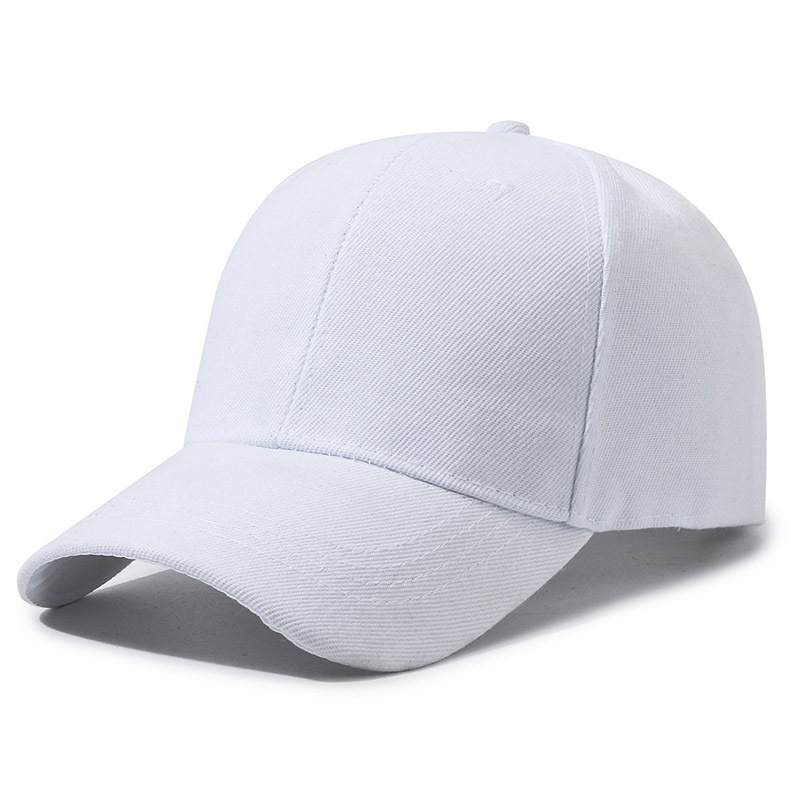 Men's hat manufacturer's pure blue bare baseball cap, advertising cap, sun hat, women's multi-color casual baseball cap, sun protection Item Picture