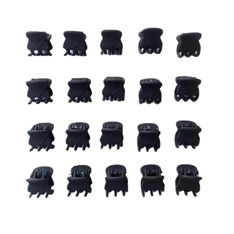 Small Black Clip 1.5Cm Broken Bangs Clip Top Clip Princess Braid Hair Styling Small Clip To Go With The Headwear Item Picture