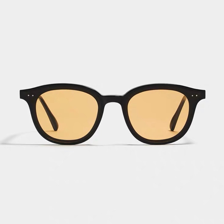New sunglasses for women with a high-end look, ins UV-resistant black frame, brown color, and for men with a trendy driving experience Specification image