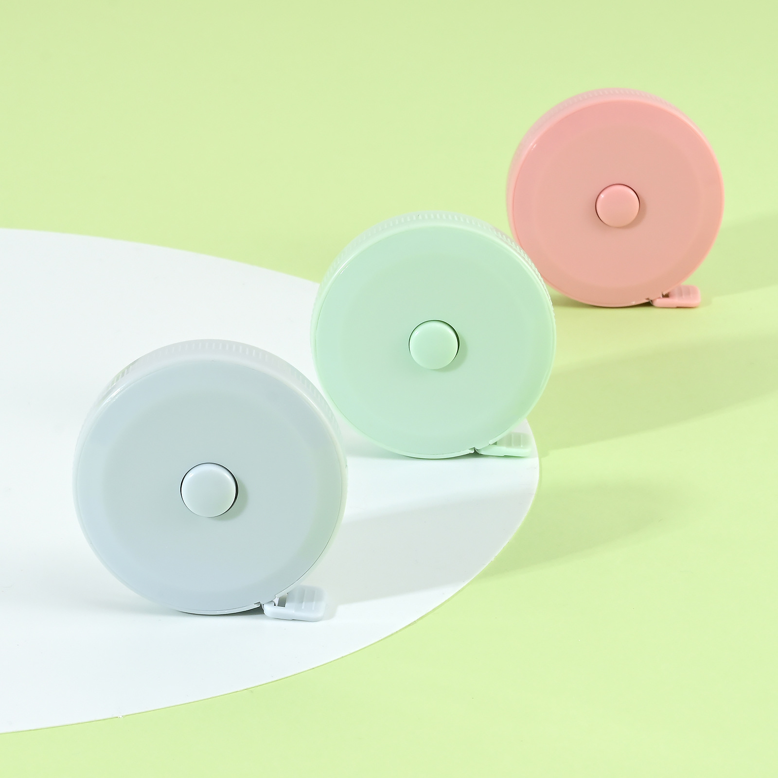 Factory direct sales of German quality tape measures, leather tape measures, three-gauge flexible tape measures, measuring tape measures, Nordic color series tape measures, with LOGO printing available