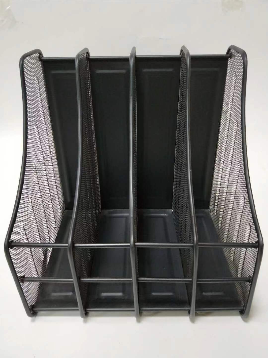 Creative new metal file rack, multi-functional classified file rack, specially designed for export, desktop storage rack