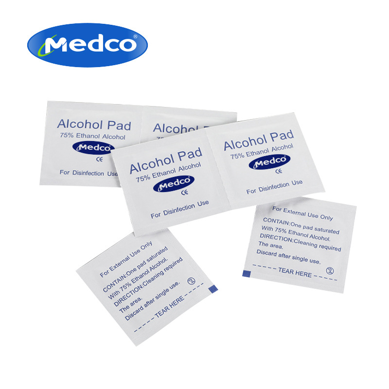 Cross-border exclusive 75% alcohol wipes, disposable cleaning and disinfection alcohol wipes, portable independent set, wiping wet wipes Specification image