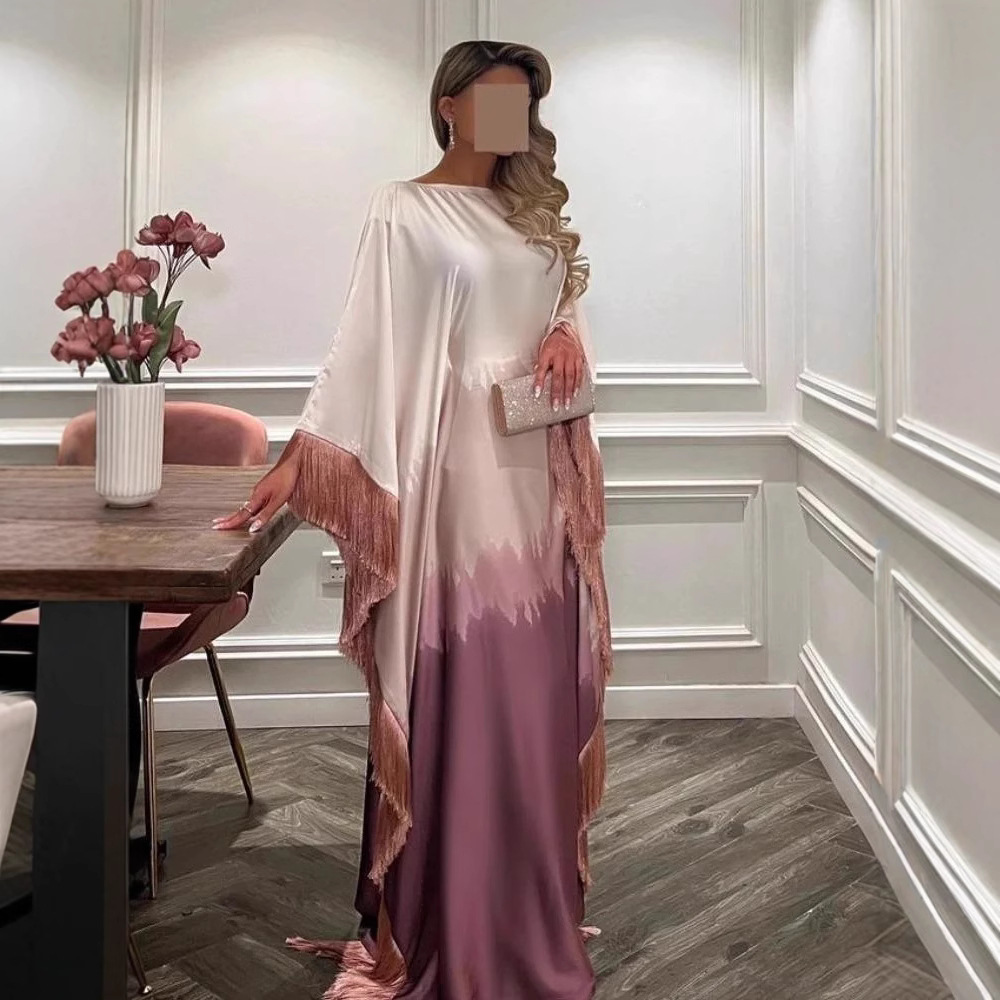 Cross-border Amazon AliExpress bestseller 2025 Summer New Middle Eastern Arab robe Long Dress Women's wear Application Scenario