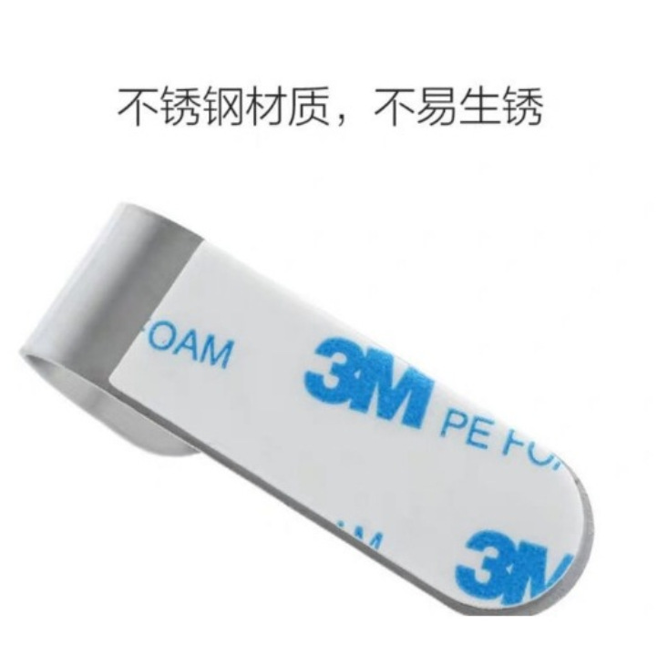 Stainless steel dormitory J-shaped adhesive hook Application Scenario