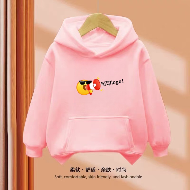 儿童连帽卫衣厂家跨境春秋款公主暖印花时尚男女宝宝百搭外套卫衣