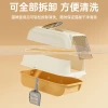 Extra-large fully enclosed cat litter box, anti-splash and deodorizing cat toilet, cat litter box, pet supplies in stock and wholesale details Picture