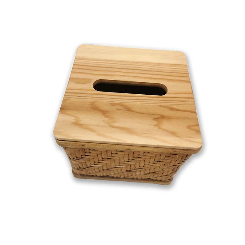 编织竹/竹编/花篮/储物篮/纸花篮白底实物图