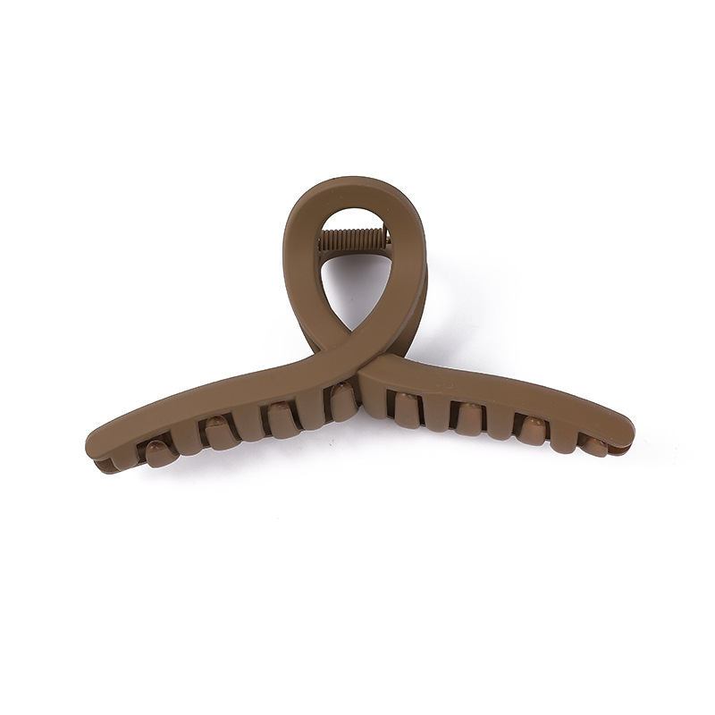 Black Shark Clip Female Cute Hair Clip Hair Quantity Large Hair Grab Back Of Head Pan Hair Clip Fascinator Grab Clip Item Picture