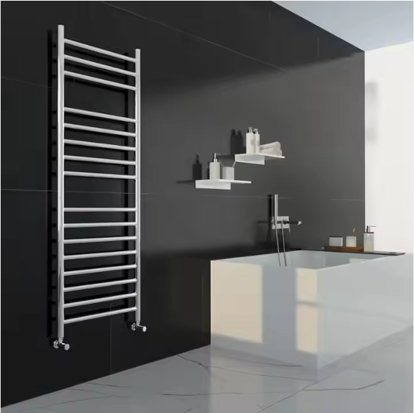 Bathroom back basket dual-purpose water and electricity, water-saving radiator, water heating radiator, water-filled heater, stainless steel details Picture