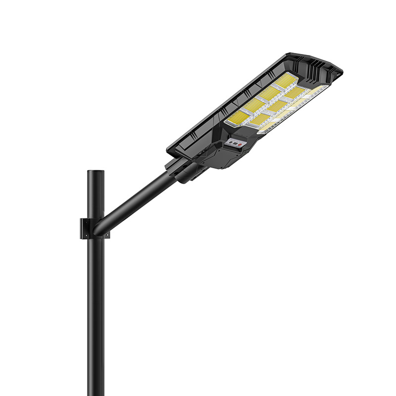 太阳能路灯/aibucuo/太阳能灯/跨境电商/太阳能白底实物图