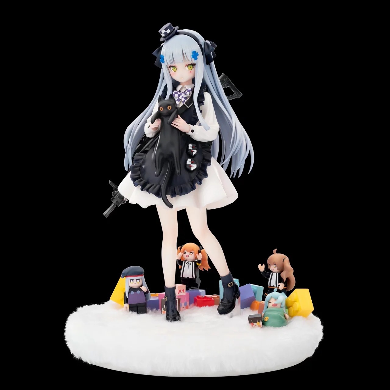 Pretty Girl Frontline HK416 Black Cat gift ver super cute daughter adornment box hand do