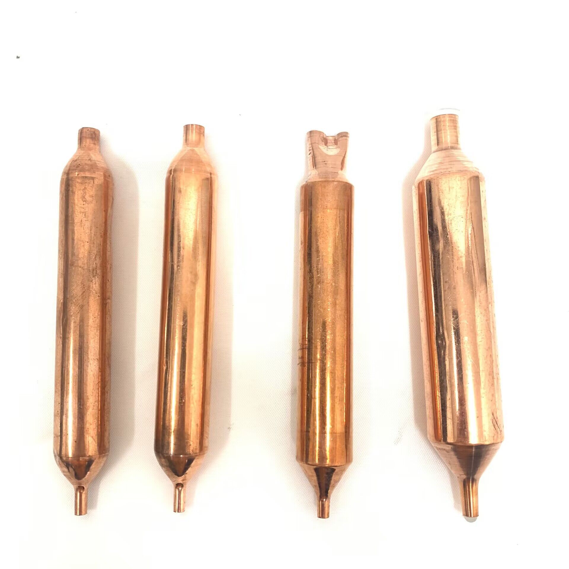 Refrigerator and freezer drying filter, refrigeration system copper filter