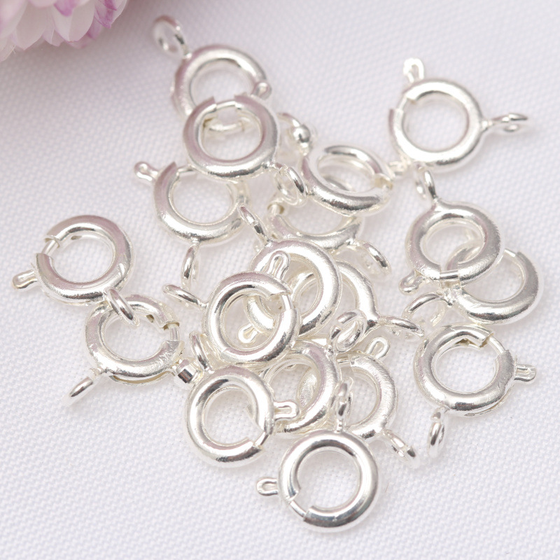 14K Gold Accessories Color Retaining Spring Clasp Handmade Diy Jewelry Bracelet Necklace Material Finishing Connection Lock Button Application Scenario