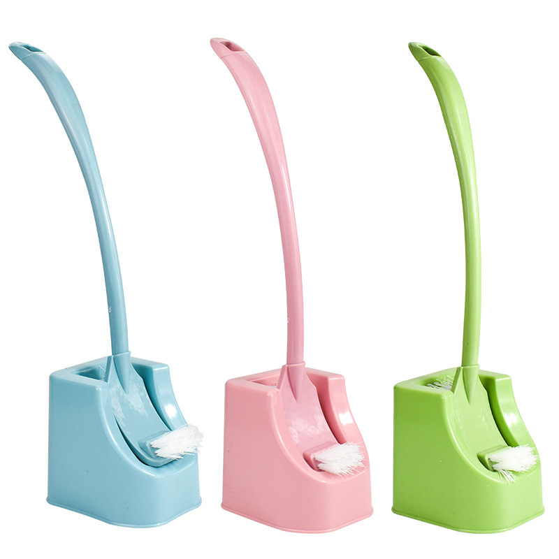 Household Toilet Brush Set Creative Toilet Wash Toilet Brush Long Handle No Dead Angle Cleaning Artifacts Crevices Brush Item Picture