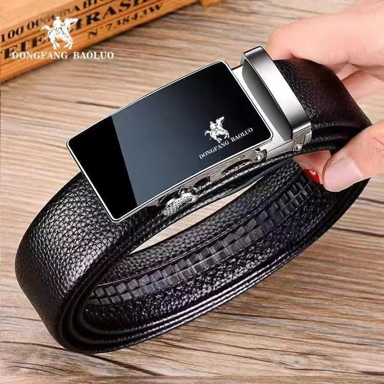 Wear-Resistant Leather Authentic Paul New Men's Belt Automatic Buckle Belt Fashion Casual All The Fashion Belt