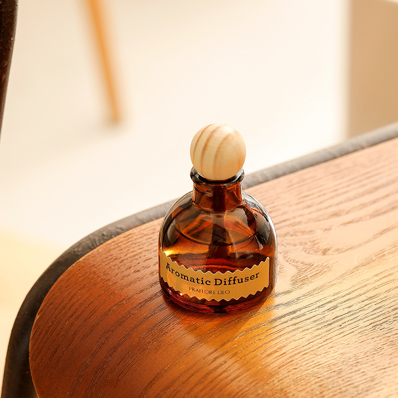 无火香薰精油车载香薰摆件室内香薰厕所除臭酒店香氛藤球香薰创意