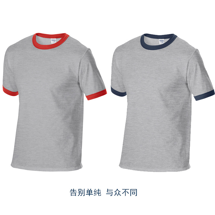 男士T恤实物图