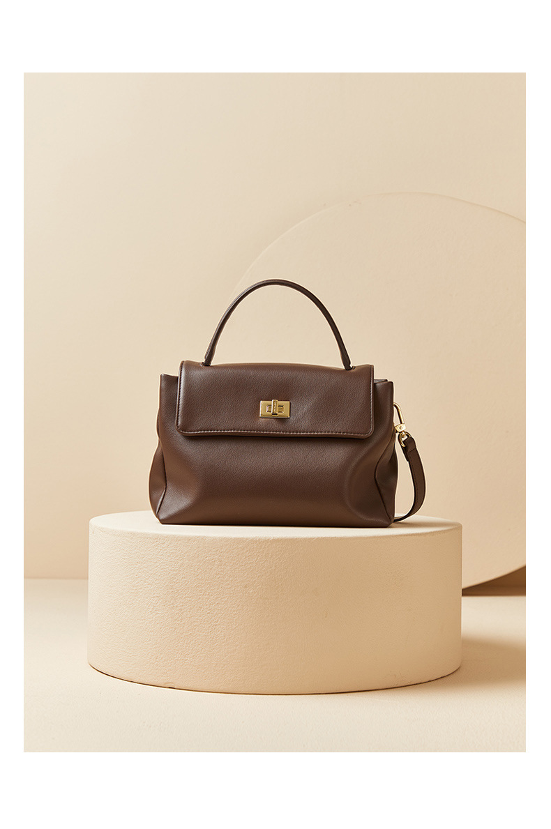 2025春夏新款头层牛皮通勤手提单肩复古简约大容量女包箱包皮具男士包袋详情16