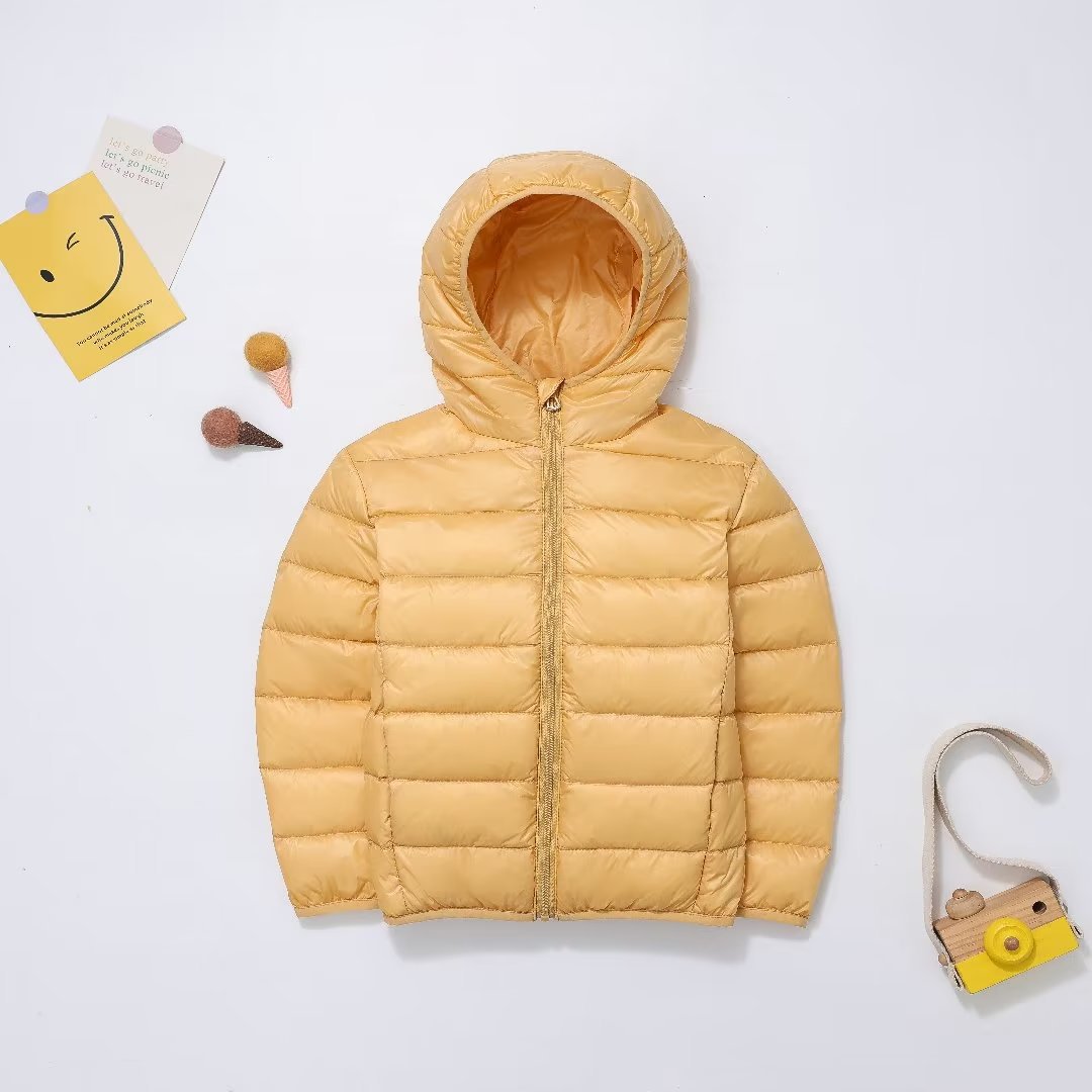 Baby down jackets, children's winter clothes, off-season children's white duck down jackets, girls' light down, boys' stylish children's clothing Specification image