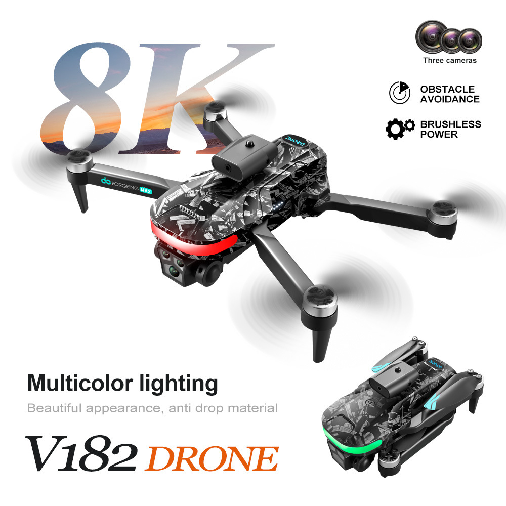 Cross-Border New V182 Drone Three Camera Aerial Photography Aircraft Long Endurance Remote Control Aircraft Foreign Trade Toy Drone Application Scenario
