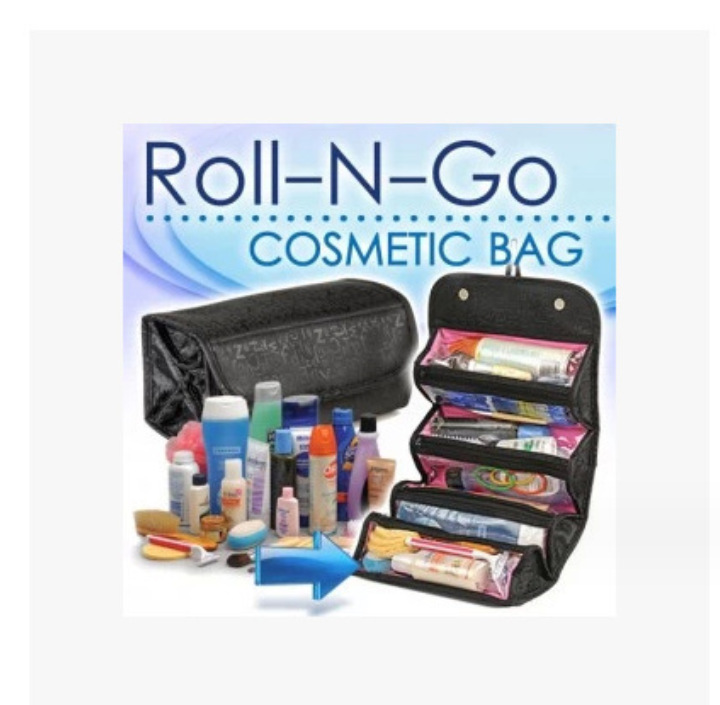 Large-capacity transparent bag