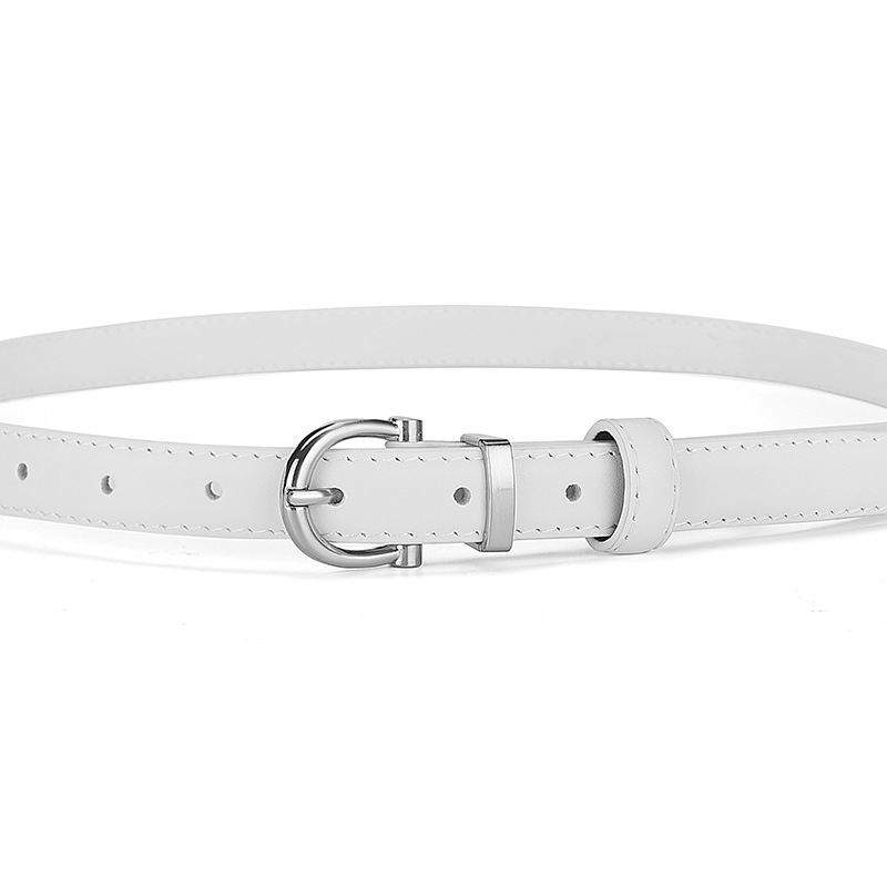 The top layer of cowhide for women's belts is versatile. The black thin waist belt and genuine leather women's belt are classic and fashionable. Factory wholesale of women's belts Application Scenario