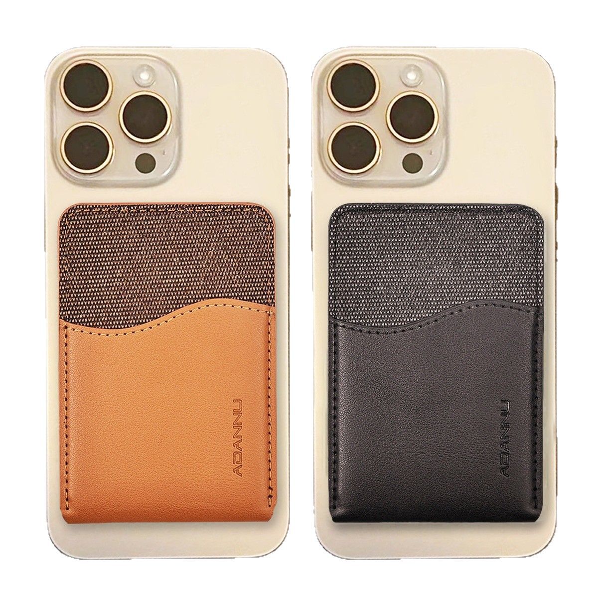This ultra-thin magnetic card case with a hinge is suitable for iPhoneMagsafe and can be used as a phone stand in stock Item Picture
