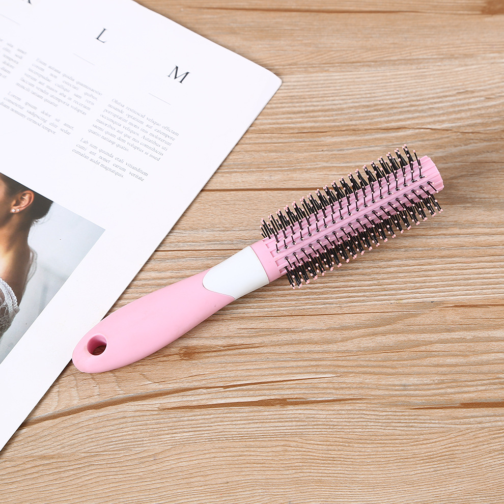 Factory direct sales of air cushion combs, massage combs, curly hair combs, cute pink smooth hair care and anti-static combs Specification image