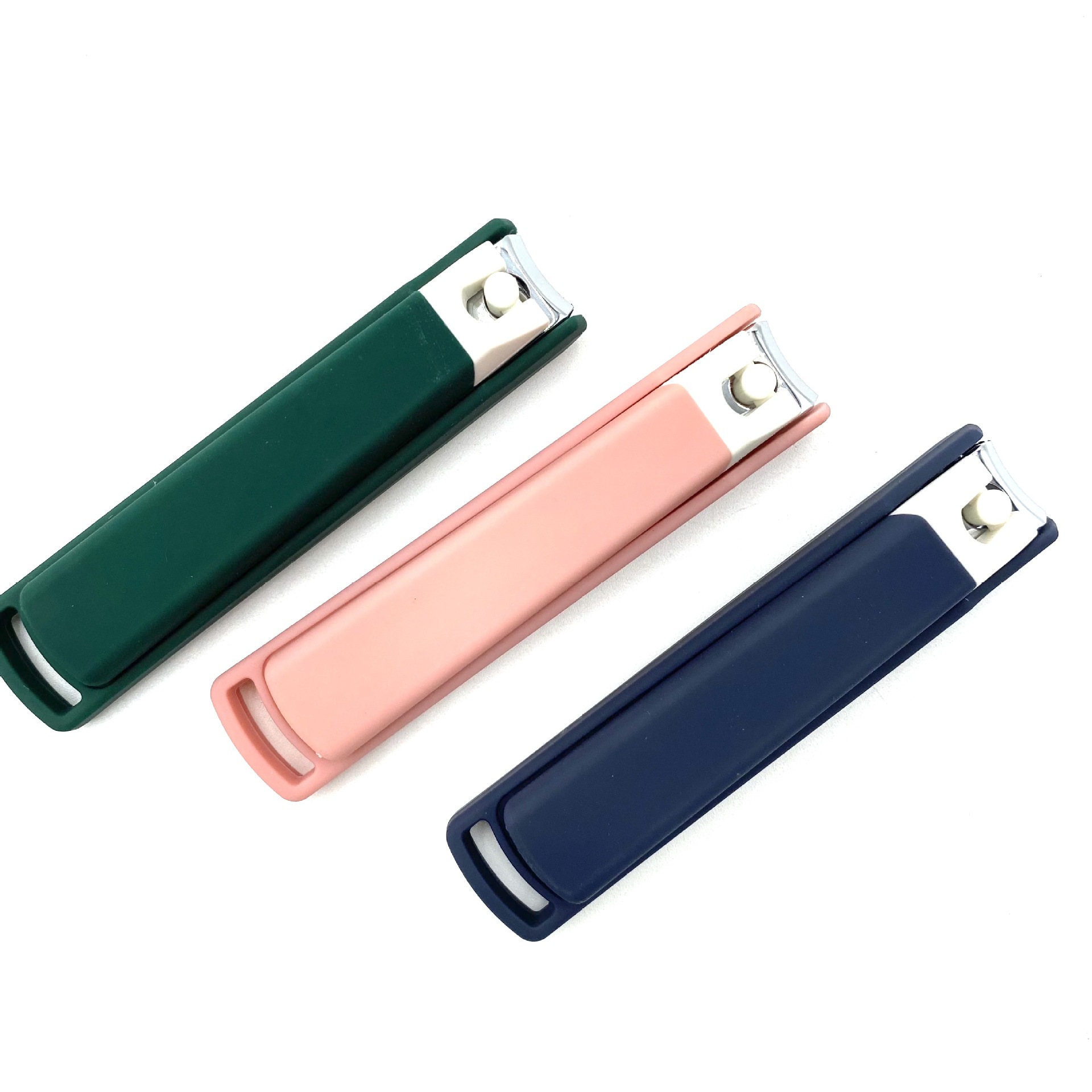 Manufacturers Wholesale Beauty Scissors Nail Tool Set Anti-Splash Big Nail Clippers Pink Nail Clippers Blue Nails Specification drawing