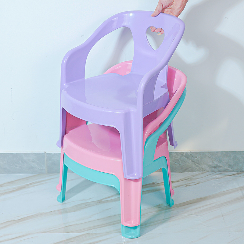 Children's chairs, kindergarten backrest chairs, baby stools, plastic small chairs, household anti-slip seats, manufacturers and wholesalers
