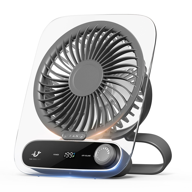 2025 New desktop fan, portable usb hand-held, ultra-thin, wall-mounted and rechargeable mini dormitory fan Specification drawing