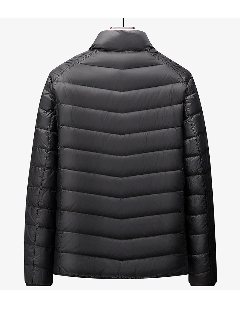 The 2025 winter new lightweight down jacket for men with a stand-up collar and 90% duck down is a sporty, lightweight and warm coat for couples pic 13
