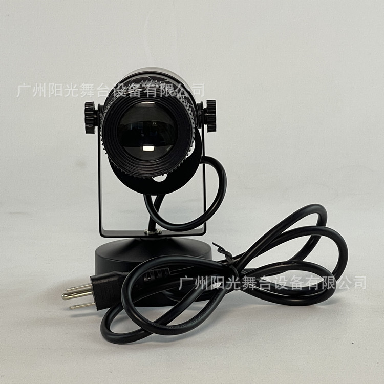 New 10W20w Adjustable Aperture Spotlight Led Zoom Adjustable Angle Bar Stage Special Effects Spotlight Specification drawing