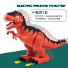 Walking, sound-emitting, illuminated, electric dinosaur toys, simulated Tyrannosaurus rex animal models, wholesale birthday gifts for children details Picture