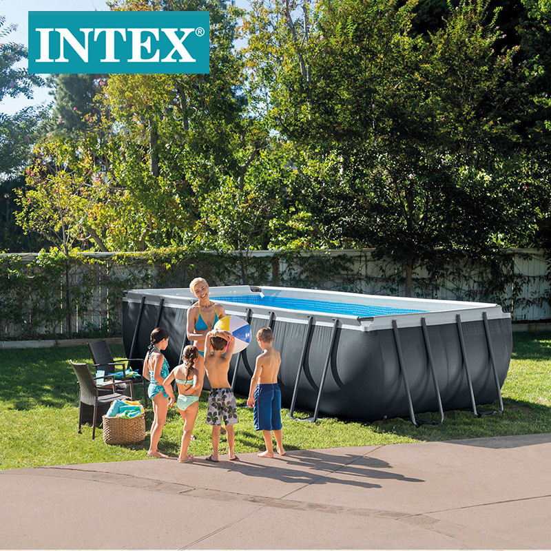 INTEX26356夏季家居游泳池支架水池家庭玩具大号戏水池 水上乐园现货批发详情图1