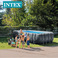 INTEX26356夏季家居游泳池支架水池家庭玩具大号戏水池 水上乐园现货批发图