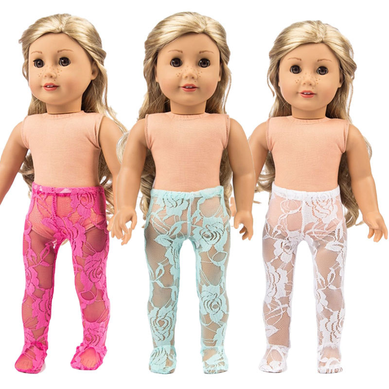 18-inch American girl doll clothes, leggings, doll lace stockings, various new styles wholesale details Picture
